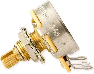Gibson AT-510 500K OHM Audio Taper Potentiometer Short Shaft
