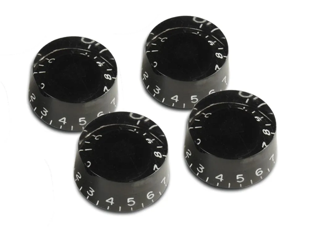 Gibson SK-010 Speed Knobs 4-pack Black
