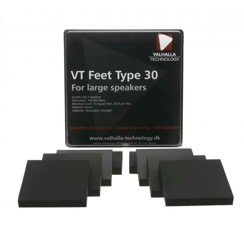Valhalla Speaker Feet Type 30