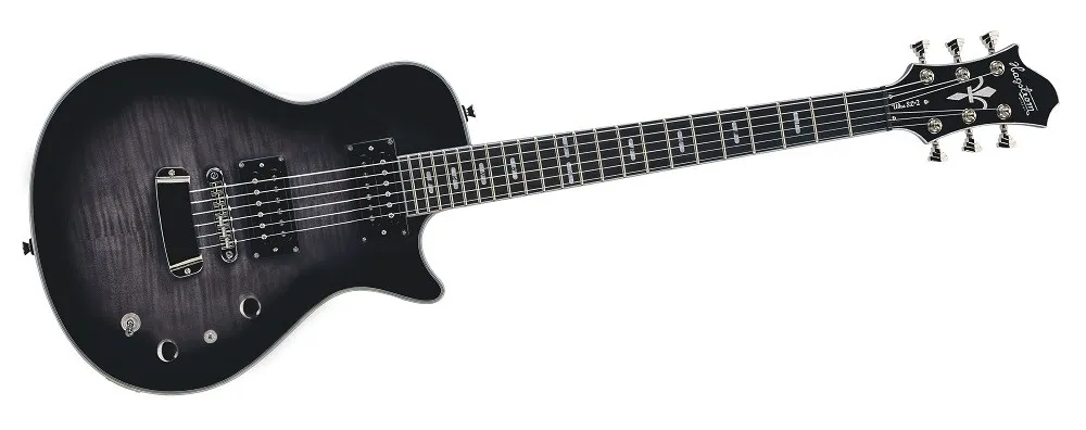 Hagström Ultra Swede Cosmic Black Burst