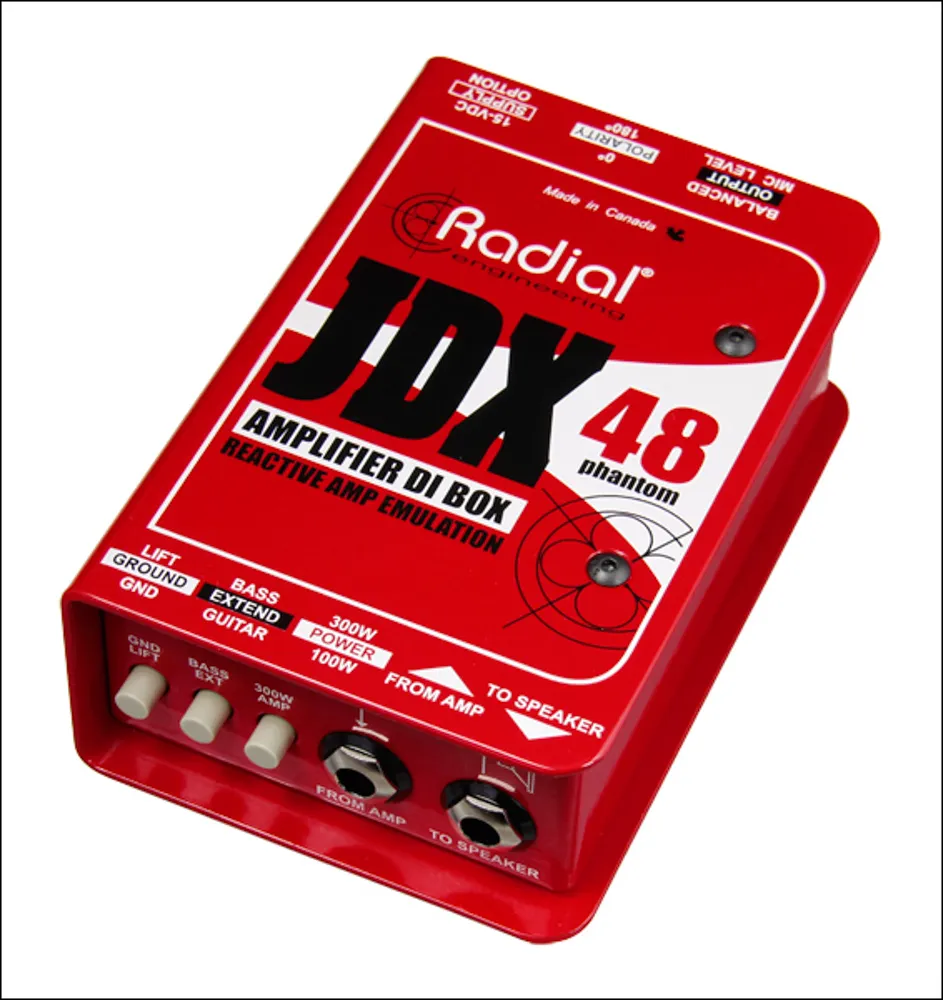 Radial JDX-48 Guitar Amp Direct Box