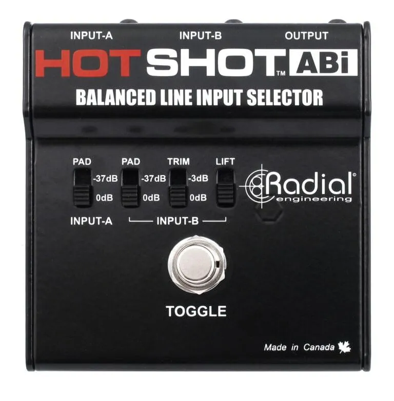 Radial HotShot ABI Balanced footswitch selector