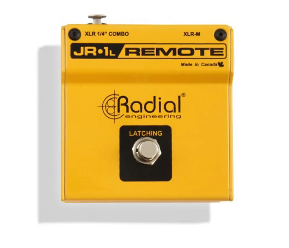 Radial JR1-L latching momentary footswitch