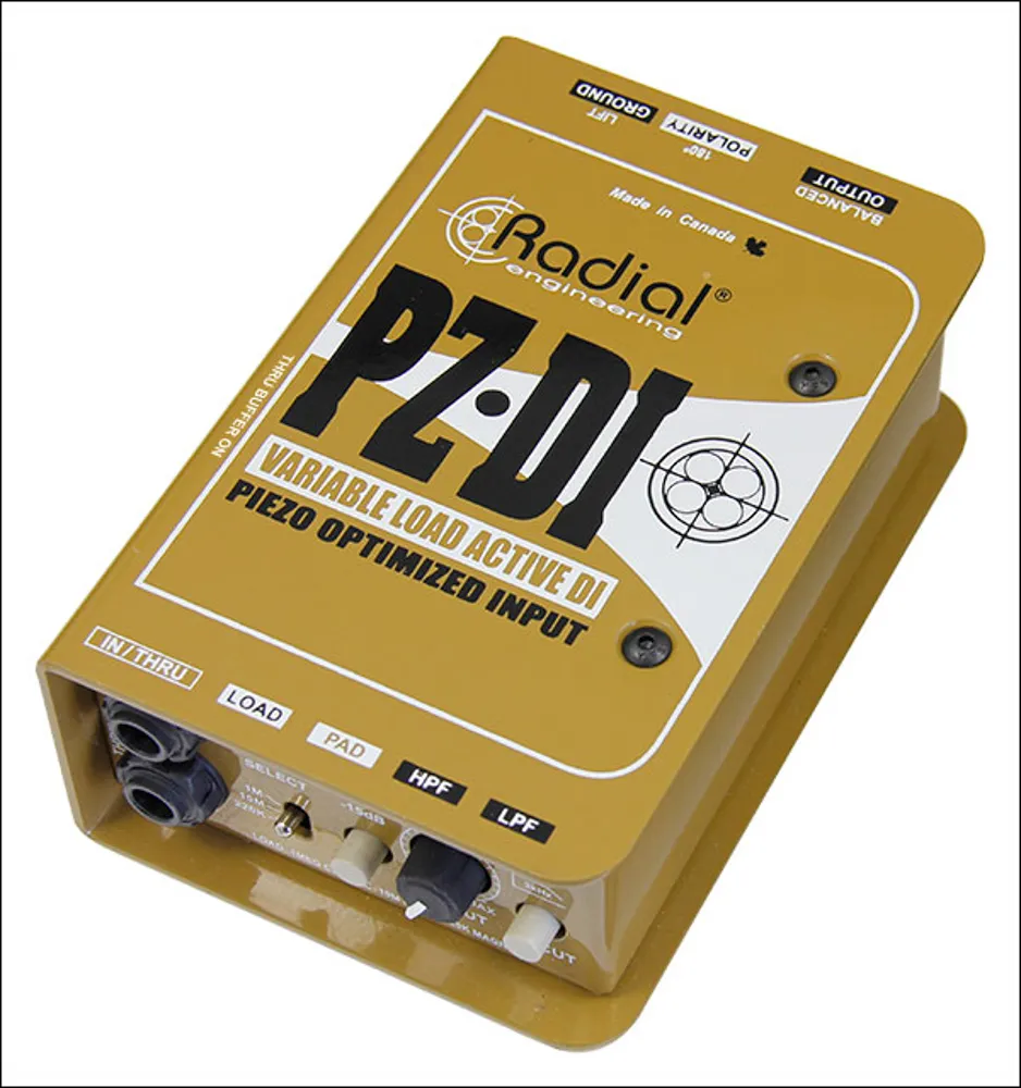 Radial PZ-DI Orchestral Instrument DI
