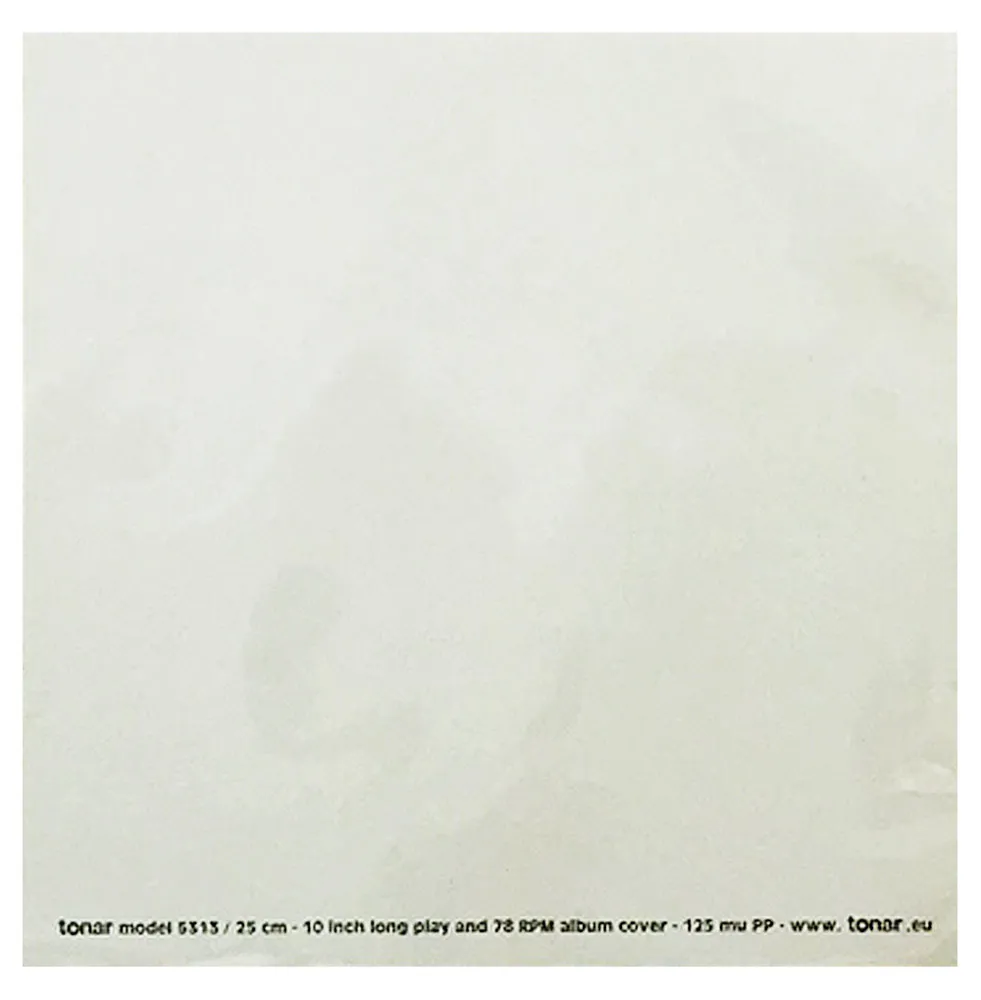 Tonar 10-inch Heavy Duty Outer Sleeves For LP Records