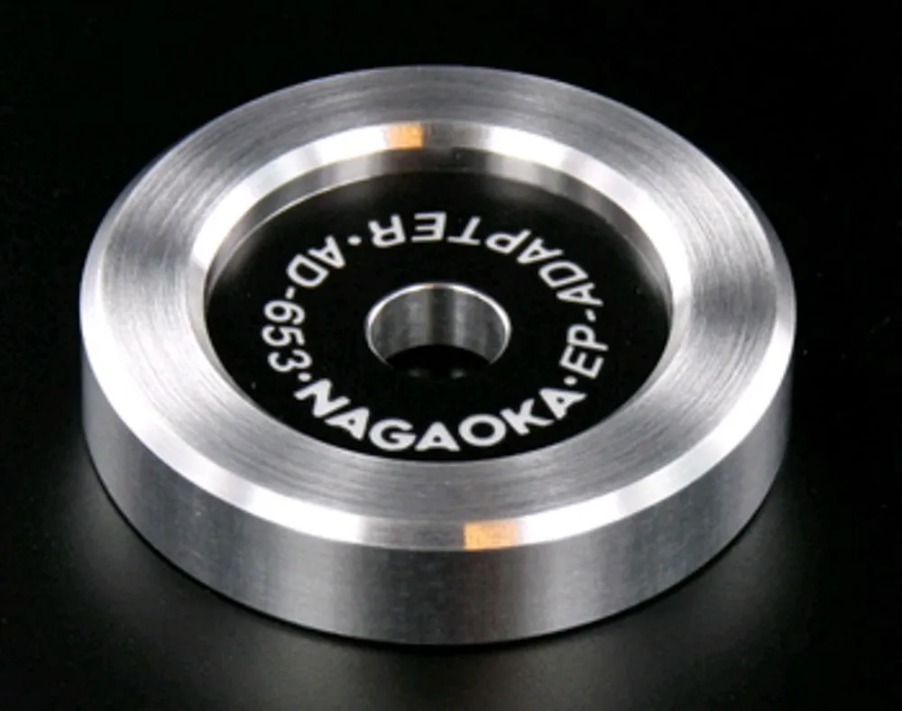 Nagaoka aluminum 45rpm single adapter
