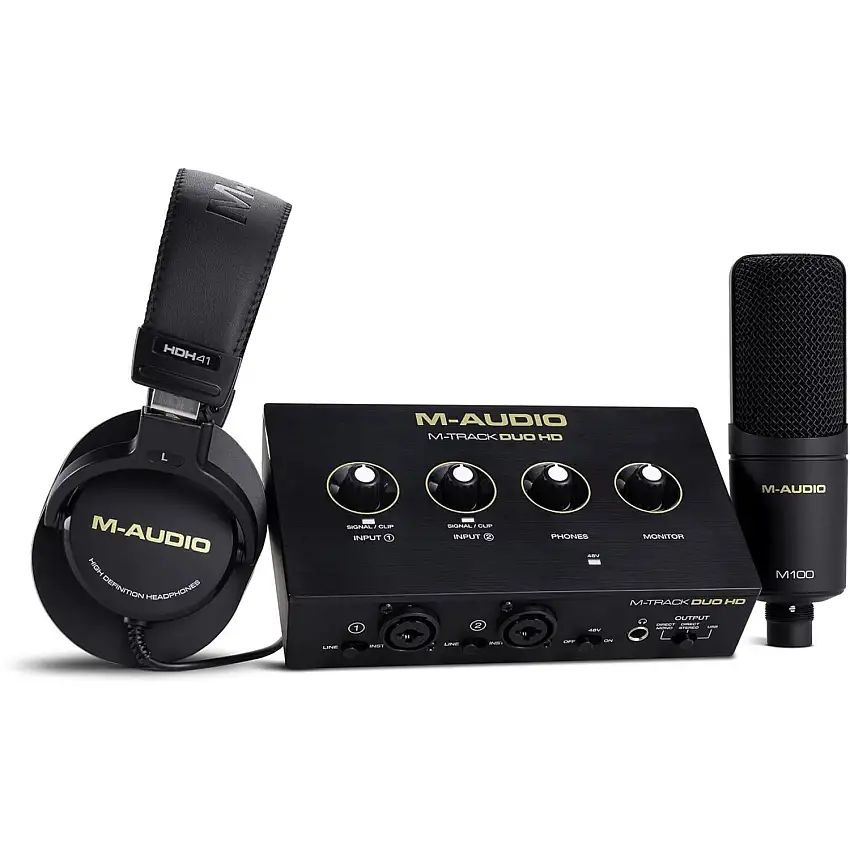 M-Audio M-track Duo HD Producer Pack
