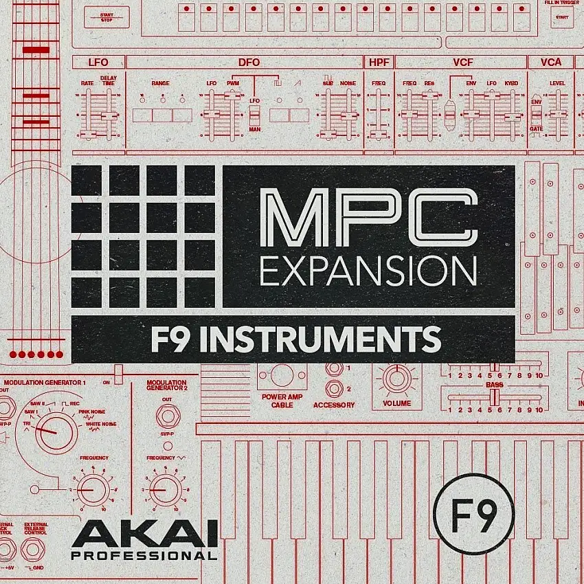 Akai MPC Expansion F9 Instruments collection