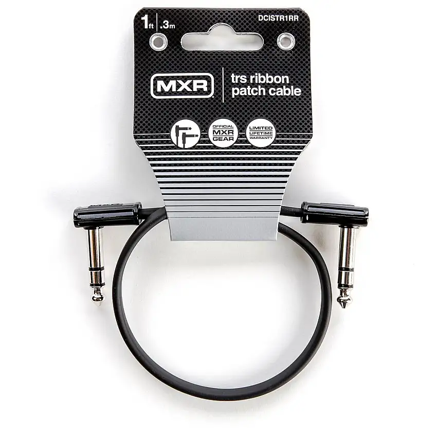 MXR DCISTR1RR Ribbon TRS Patch Cable 30 cm