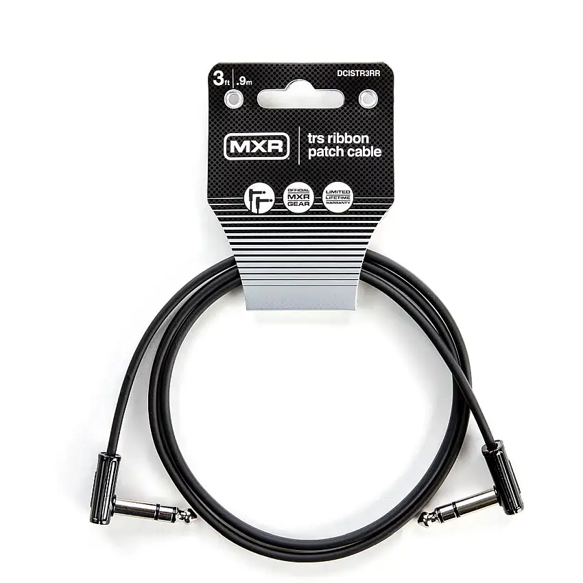 MXR DCISTR3RR Ribbon TRS Patch Cable 90 cm