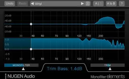 Nugen Audio Monofilter Element
