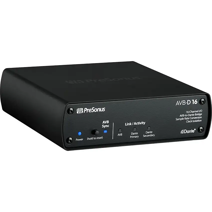 PreSonus AVB-D16 - AVB to Dante Network Bridge