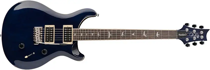 PRS SE Standard 24 elektrisk gitarr ( Transparent Blue )