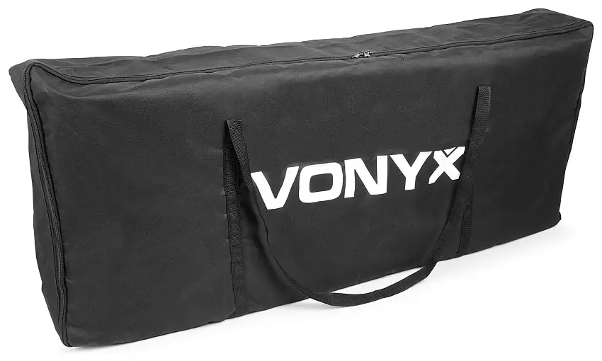 Vonyx DB2Bag. hopfällbart DJ skärm, väska