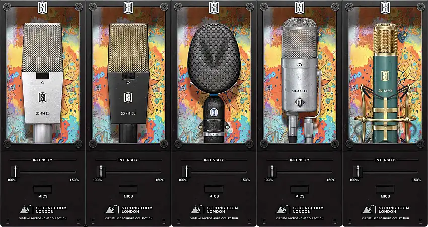 Slate Digital Strongroom London Mic Expansion