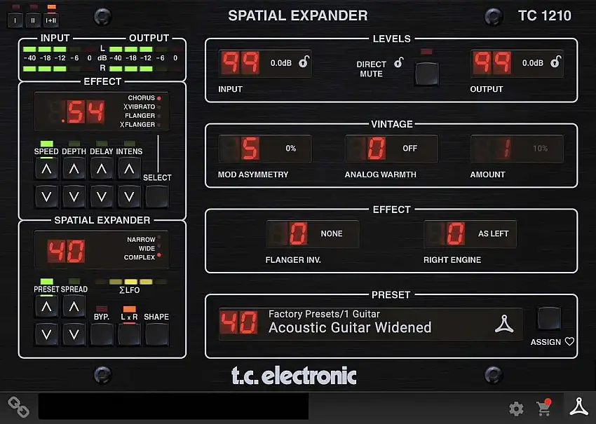 tc electronic TC 1210 Unique Spatial Expander