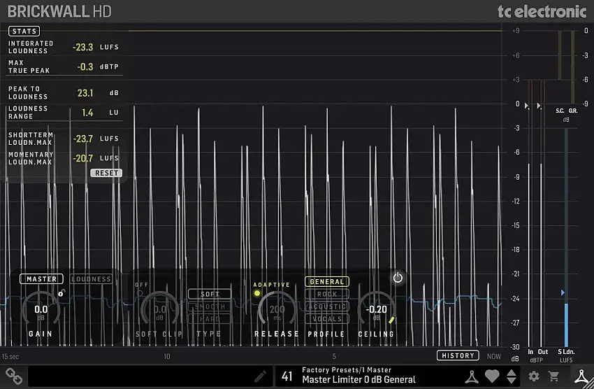tc electronic Brickwall HD Master Limiter