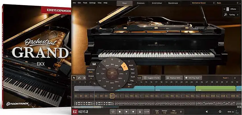 Toontrack EKX Orchestral Grand