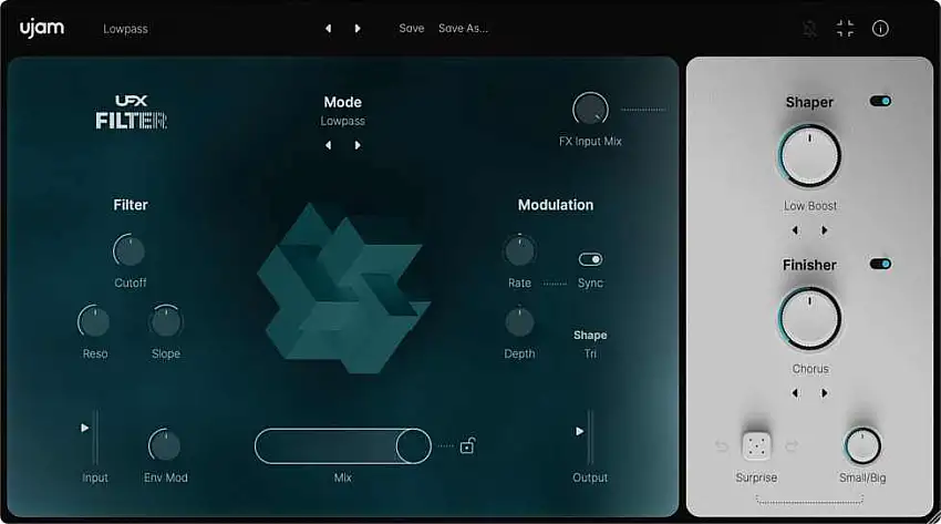 ujam UFX Filter