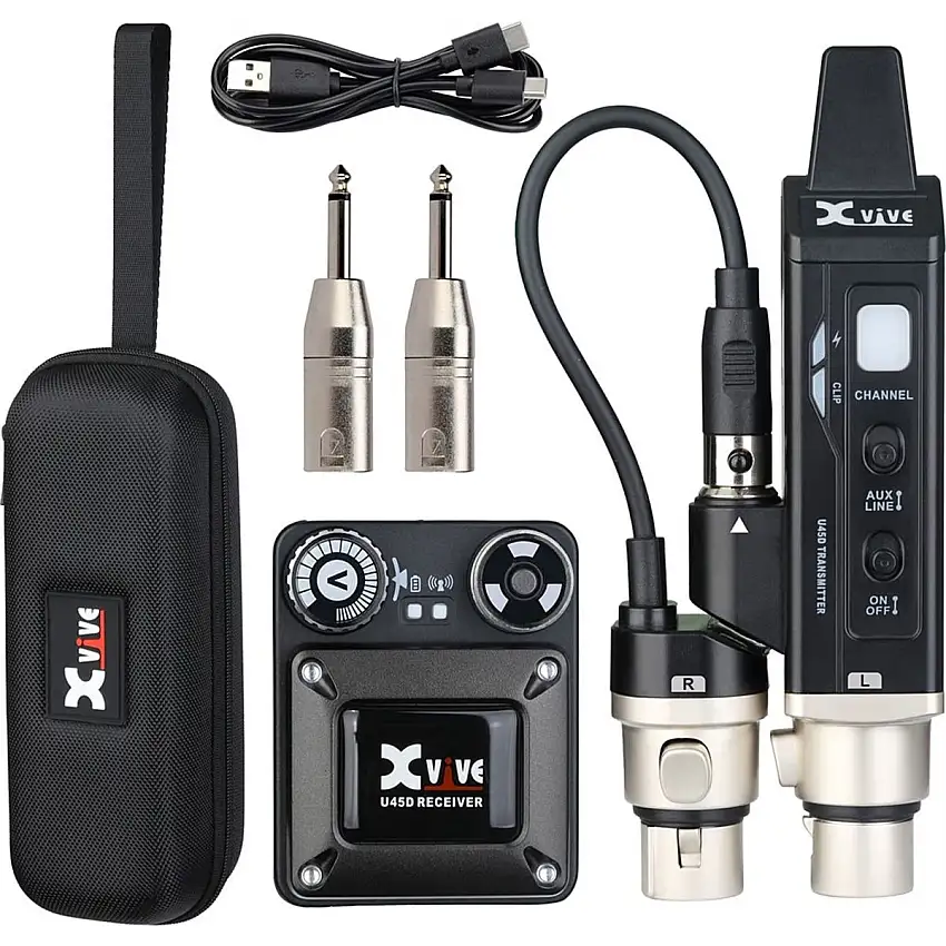Xvive U45D 5.8 GHz Stereo IEM