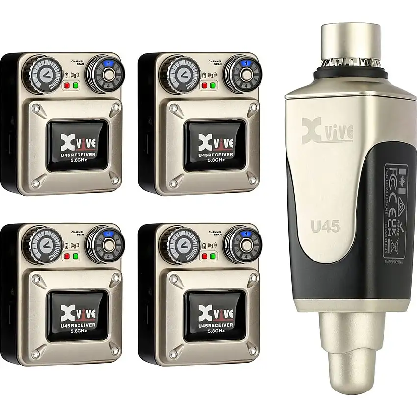 Xvive U45R4 In-Ear Monitor Wireless System