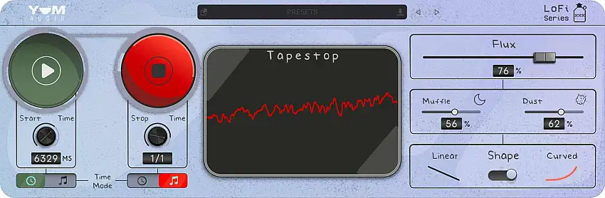 Yum Audio LoFi Tapestop