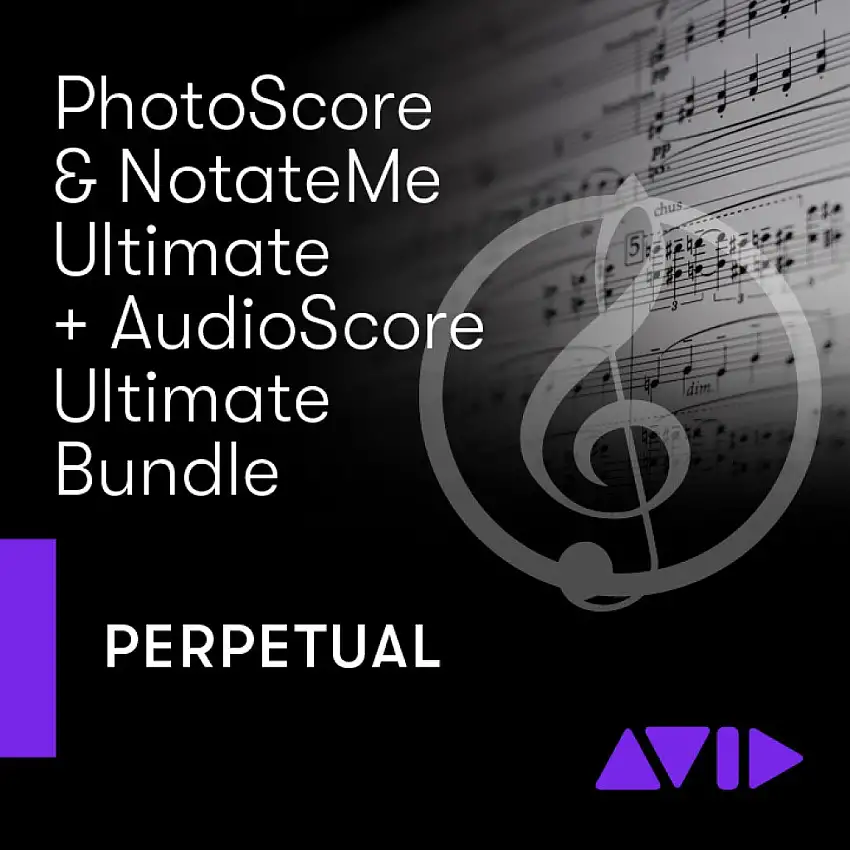 Sibelius PhotoScore, NotateMe & AudioScore Ultimate