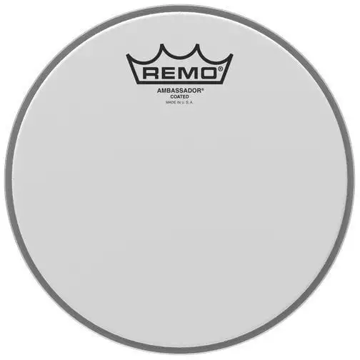 Remo BA-0108-00 Ambassador Coated 8" Trumhuvud