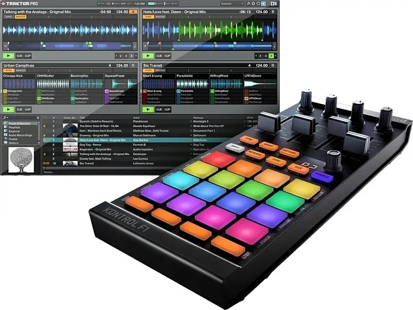 Native Instruments Traktor Kontrol F1 DJ Controller