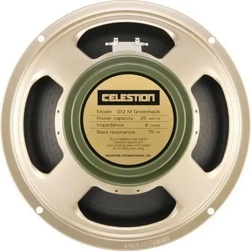 Celestion G12M Greenback 8 Ohm Gitarr / bashögtalare 8 Ohm