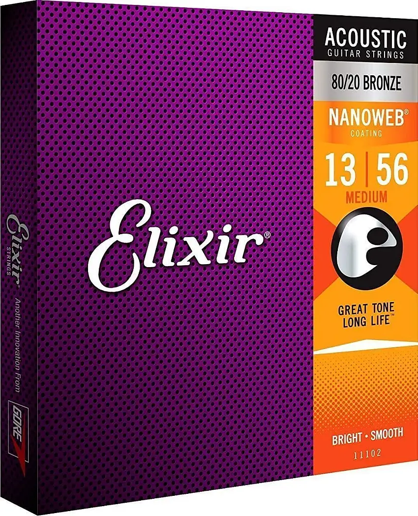 Elixir 11102 Nanoweb 13-56 Gitarrsträngar