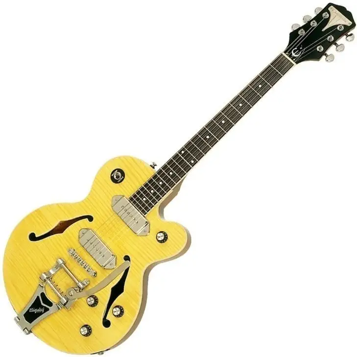 Epiphone ES WildKat Antique Natural Halvakustisk gitarr