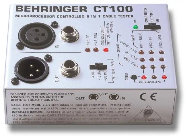 Behringer CT100 Kabelprovare