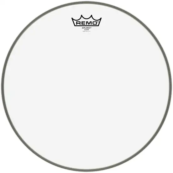 Remo BD-0313-00 Diplomat Clear 13" Trumhuvud
