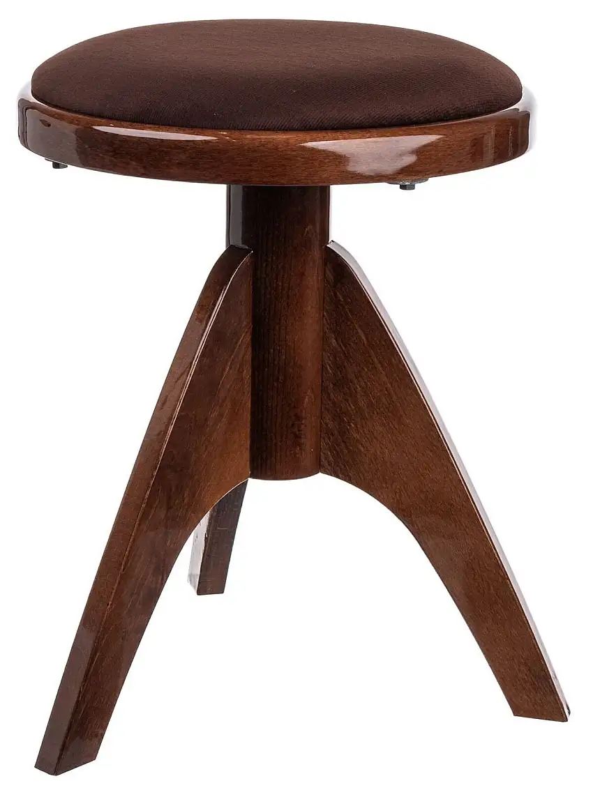 Bespeco SG3 Rund pianopall Walnut
