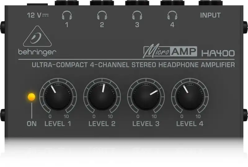 Behringer HA 400 MICROAMP Hörlursförstärkare