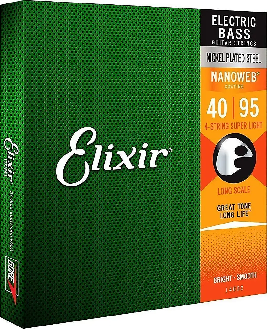 Elixir 14002 Bass Nanoweb SL Basgitarrsträngar