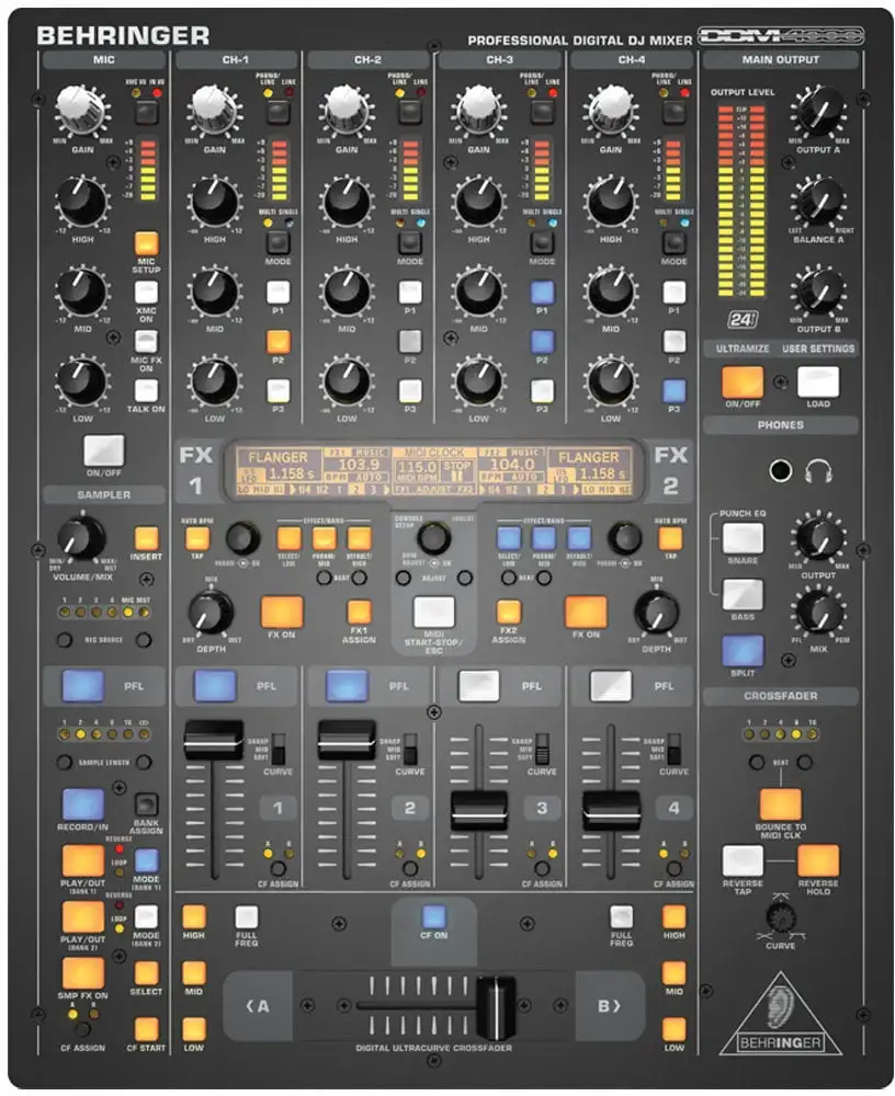 Behringer DDM 4000 DJ Mixer