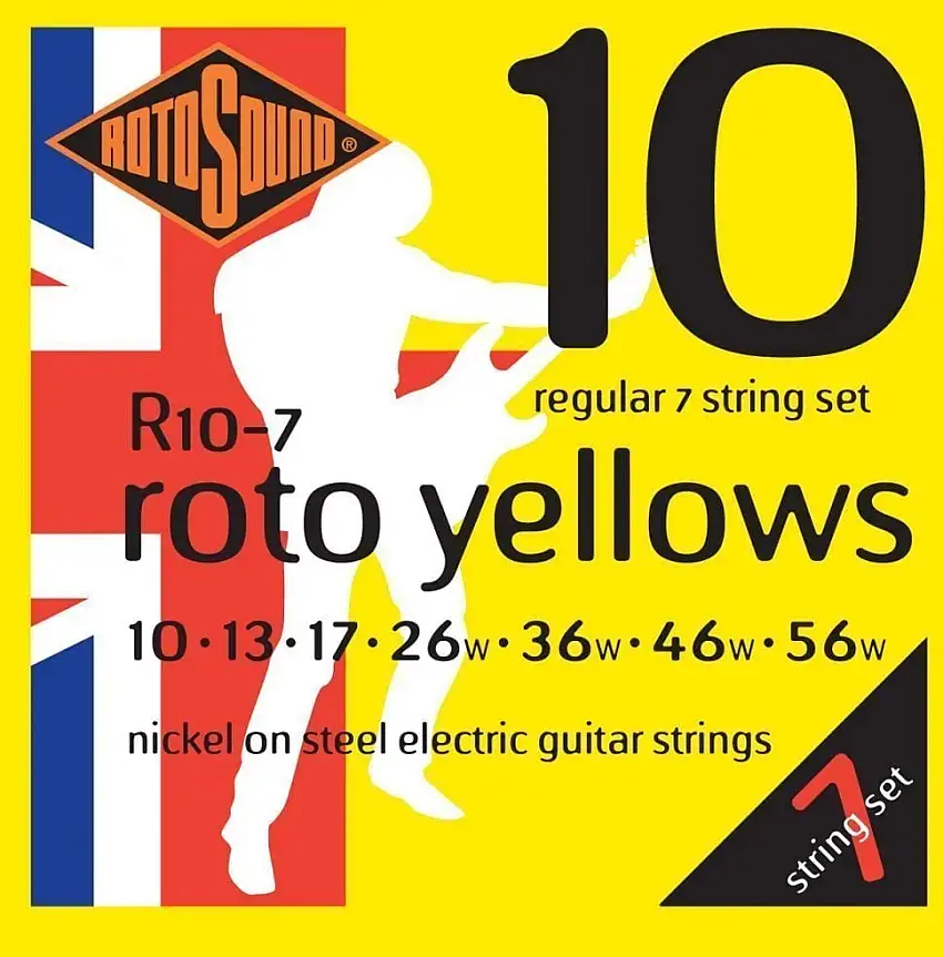 Rotosound R10 7 E-gitarrsträngar
