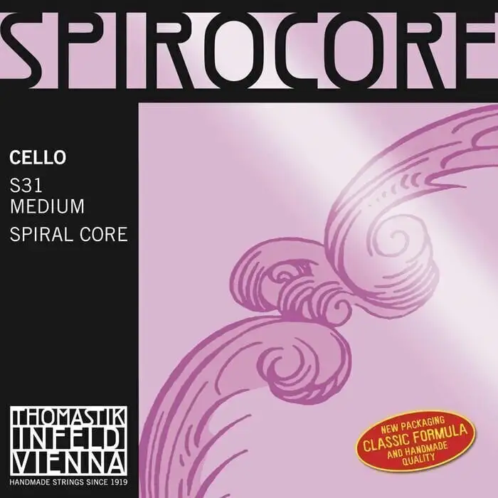 Thomastik Spirocore S31 Cello 4/4 Medium Cello-strängar