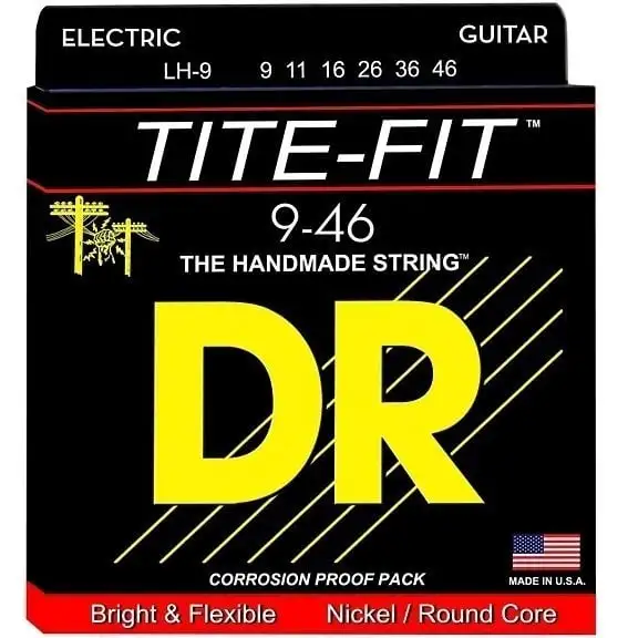 DR Strings LH-9 E-gitarrsträngar