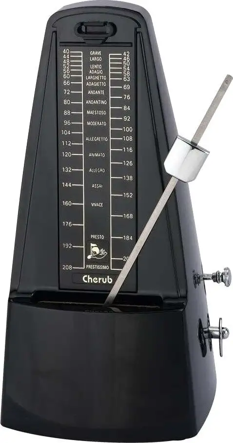 Cherub WSM-330-BK Mekanisk metronom Black