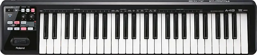 Roland A 49 Master-tangentbord Black