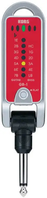 Korg PitchJack GB-1 Red Tuner