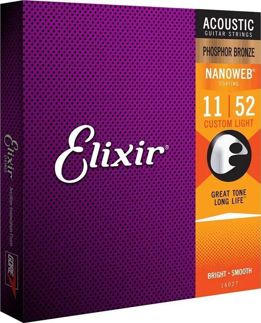 Elixir 16027 Nanoweb 11-52 Gitarrsträngar