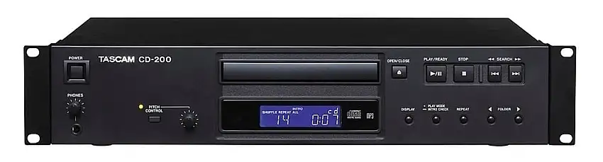 Tascam CD-200 Rack DJ-spelare