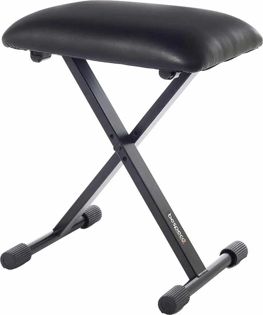 Bespeco SG8EX Pianopallar i metall Black