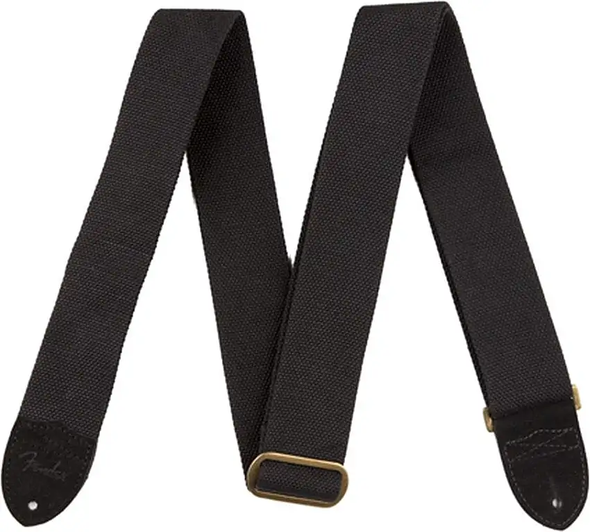 Fender 099-0667-006 Black Gitarrband i textil