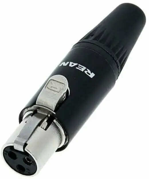 Rean RT3FC-B Mini XLR-kontakt