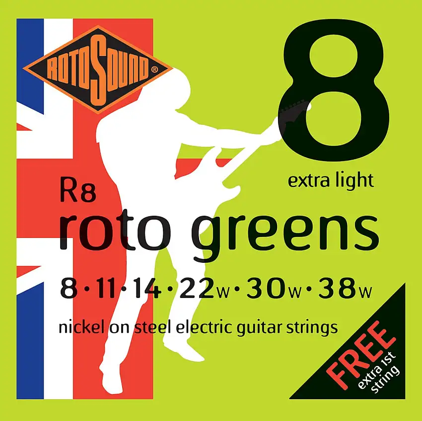 Rotosound R8 E-gitarrsträngar